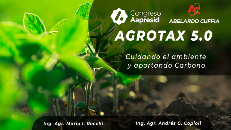 AGROTAX 5.0: Cuidando el ambiente y aportando Carbono.imagen