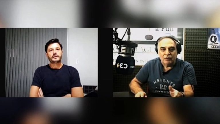 Edgardo Cuffia, director de Abelardo Cuffia en charla con Ricardo Agusti en "El Campo Hoy"imagen